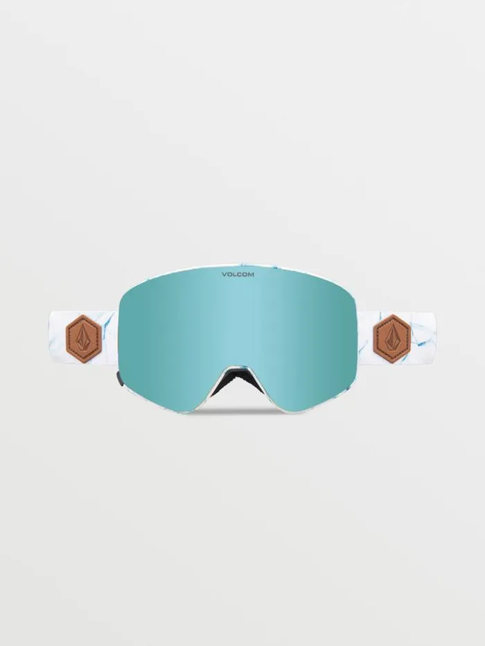 MensWomensKids Accessories Volcom Odyssey Goggle 8211 White Ice Ice ChromeBL