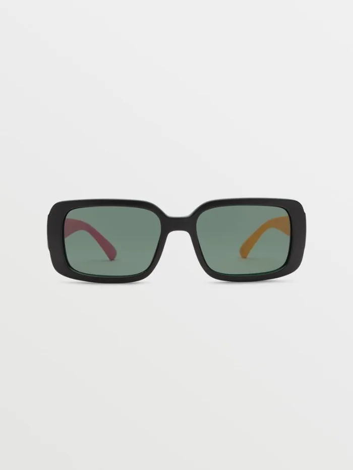 MensWomens Sunglasses Volcom Entertainment True Sunglasses 8211 Teal