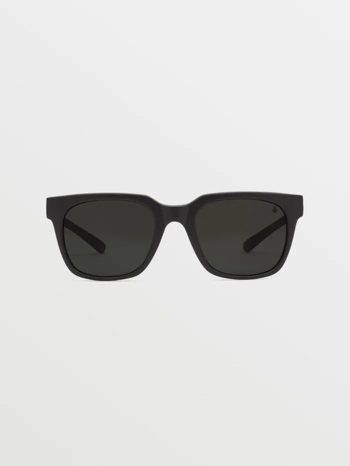 MensWomens Sunglasses Volcom Morph Sunglasses 8211 Matte BlackGray Polar