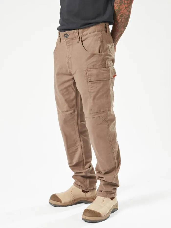 MensWorkwear Pants Volcom Caliper Work Pants 8211 Brindle