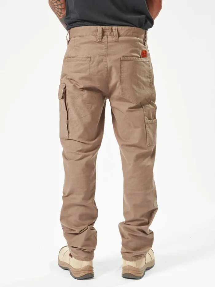 MensWorkwear Pants Volcom Caliper Work Pants 8211 Brindle