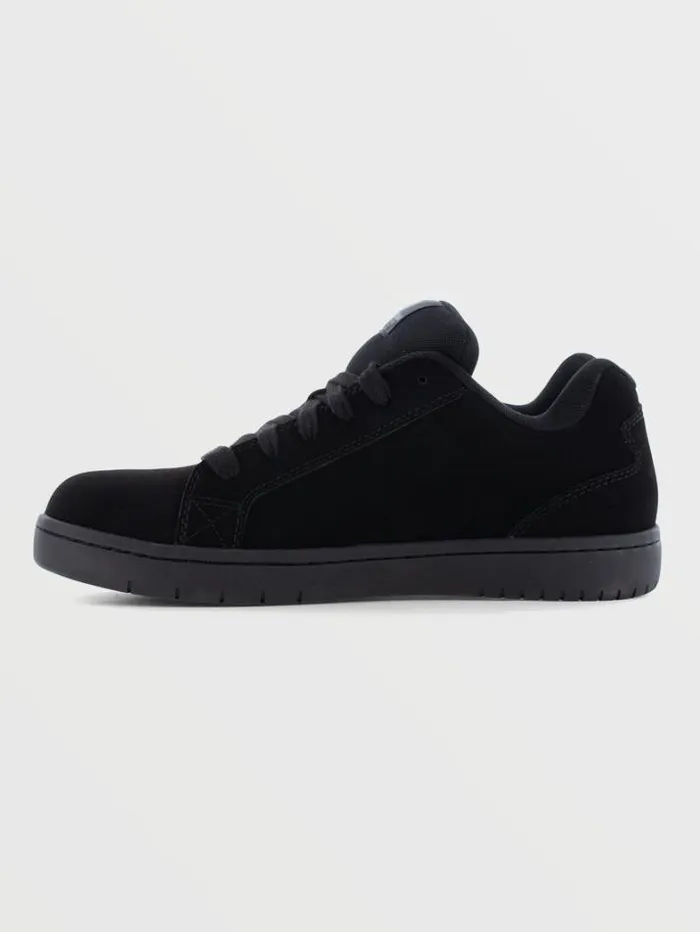 Mens Workwear Shoes Volcom Workwear Stone Op Art Shoes 8211 Black