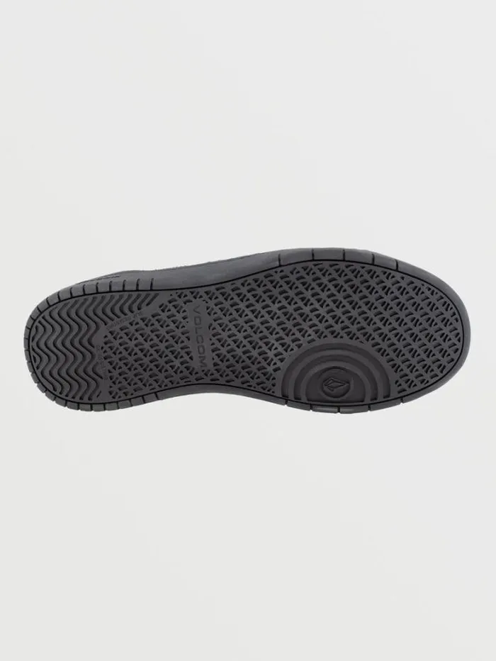 Mens Workwear Shoes Volcom Workwear Stone Op Art Shoes 8211 Black
