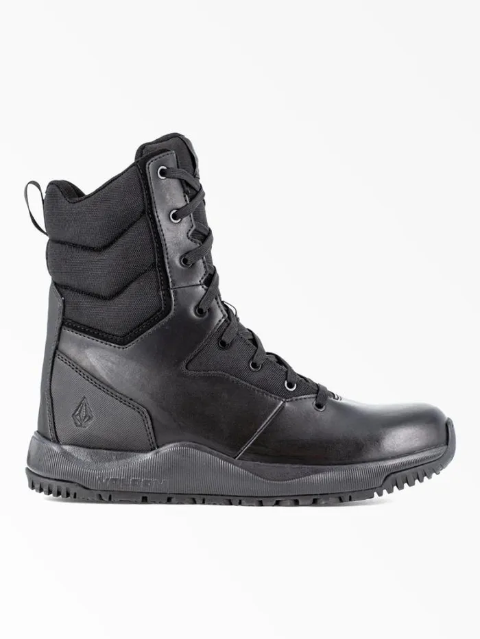Mens Workwear Shoes Volcom Workwear Street Shield Shoes 8211 Black