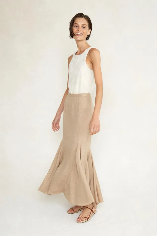 Mermaid Skirt Almondine Women Chan Luu Bottoms
