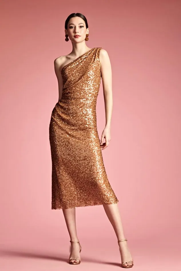 Midi Women Sachin and Babi Carmen Dress 8211 Honey
