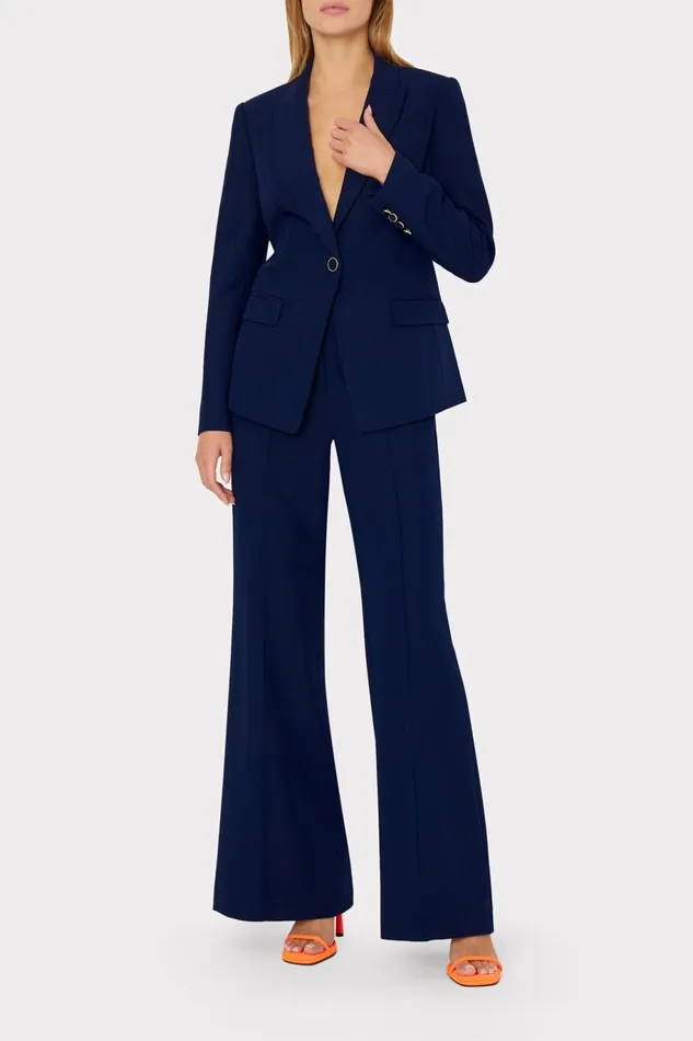 Milly Nash Cady Pants Navy Women Pants