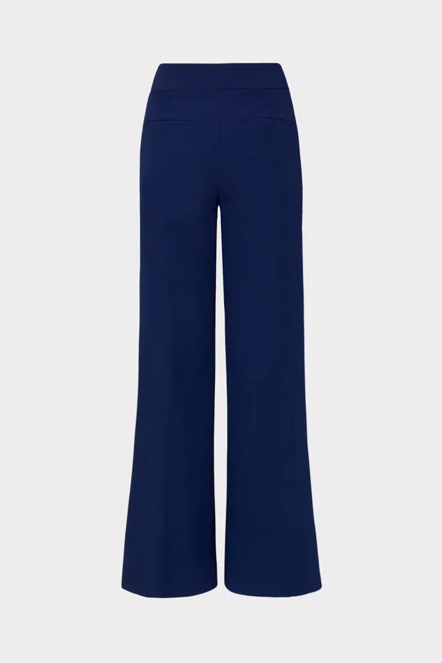 Milly Nash Cady Pants Navy Women Pants