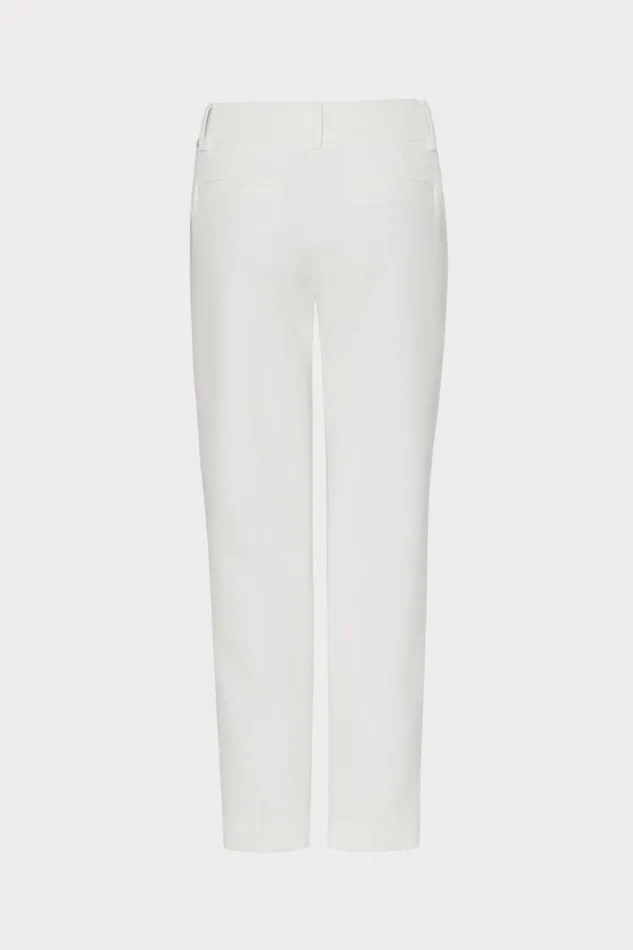 Milly Nicola Cady Pants Ecru Women Matching Sets