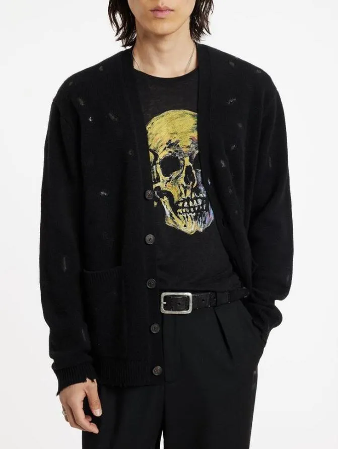 MIRADOR CARDIGAN Black Clothing John Varvatos TShirts