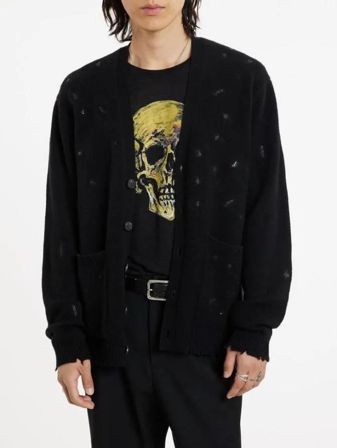 MIRADOR CARDIGAN Black Clothing John Varvatos TShirts