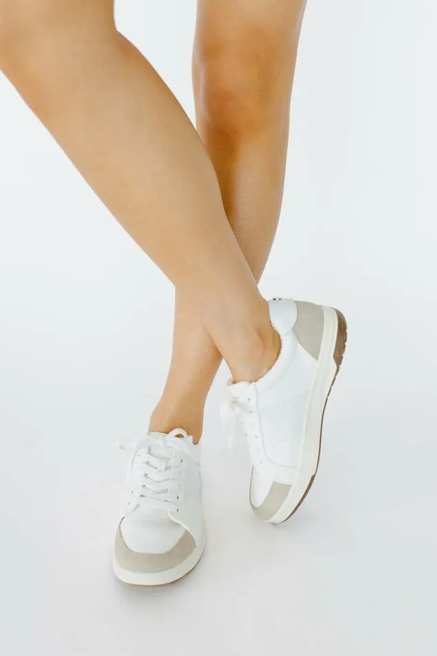 Nemesia Court Sneakers In White White Women Bohme Shoes