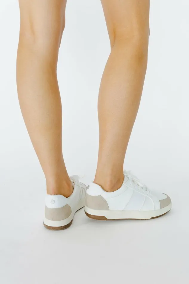 Nemesia Court Sneakers In White White Women Bohme Shoes