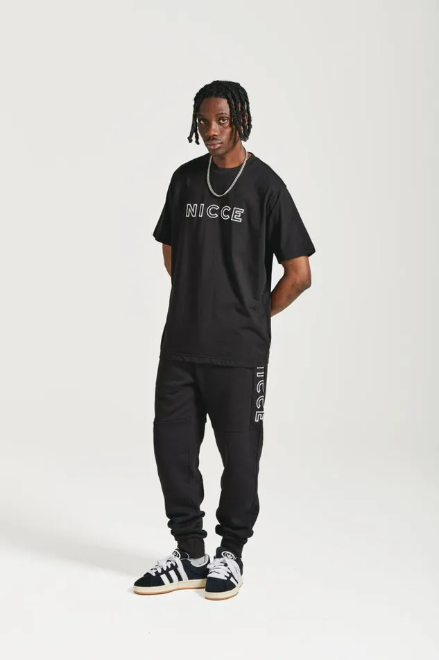 NICCE TShirts Mens NICCE Mercury Outline TShirt Black