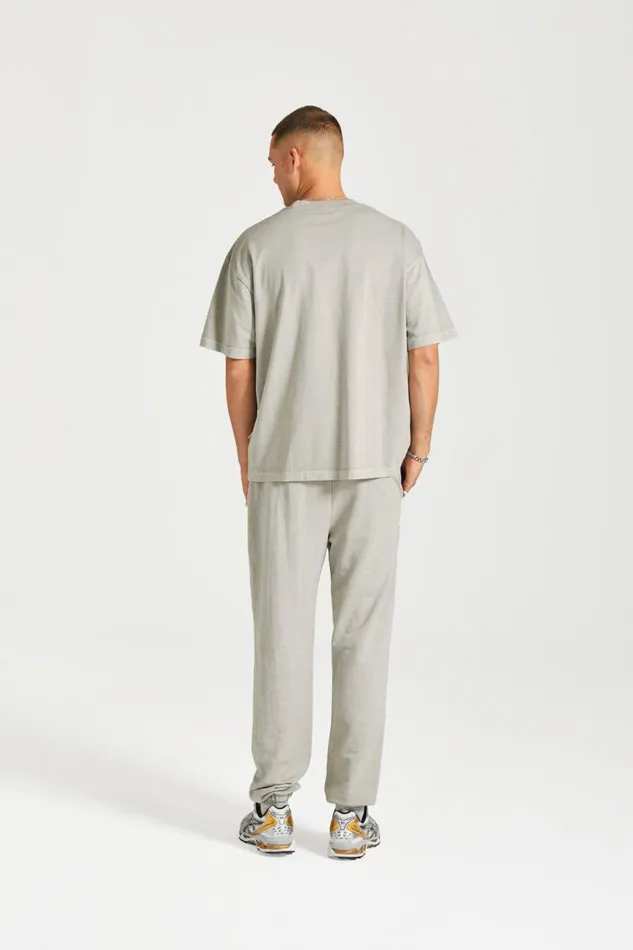 NICCE TShirts Mens NICCE Mercury Oversized TShirt Circular Grey
