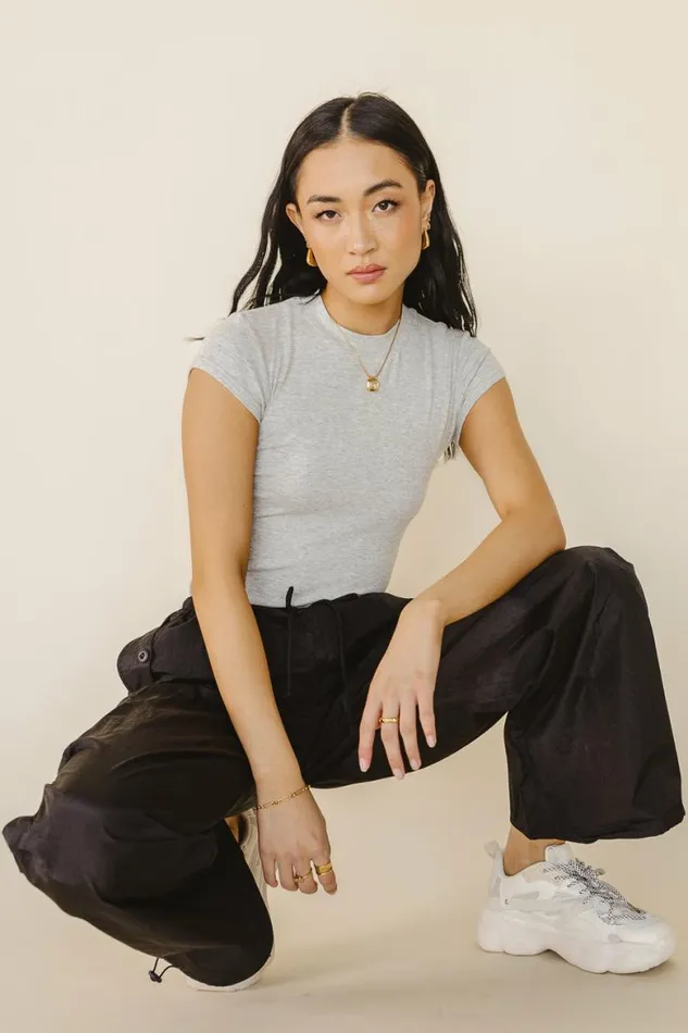Novalee Parachute Pants In Black Black Women Bohme Pants