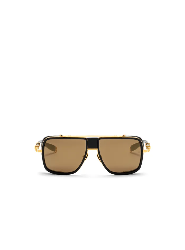 OR Sunglasses Brown WomenMen Balmain Eyewear
