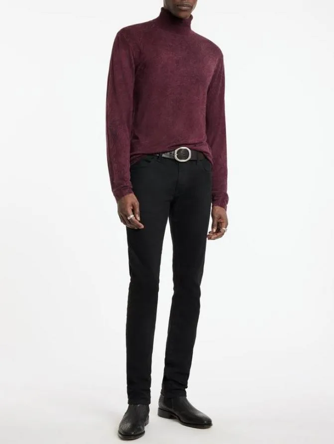 OSBORNE TURTLE NECK Black Clothing John Varvatos Sweaters