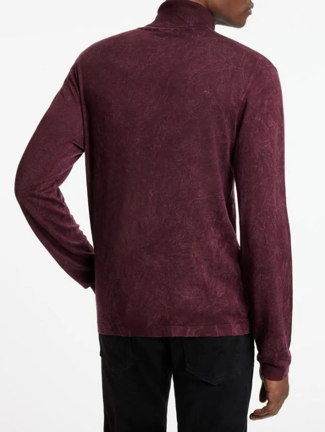 OSBORNE TURTLE NECK Black Clothing John Varvatos Sweaters