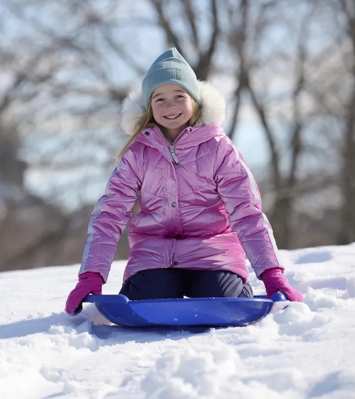 Outerwear Girls Hatley Pink Star Puffer Jacket