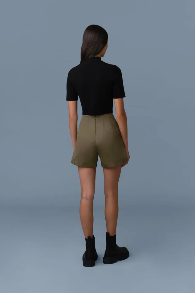 Pants and Shorts Women Mackage DAVACO Panelled Cotton Shorts