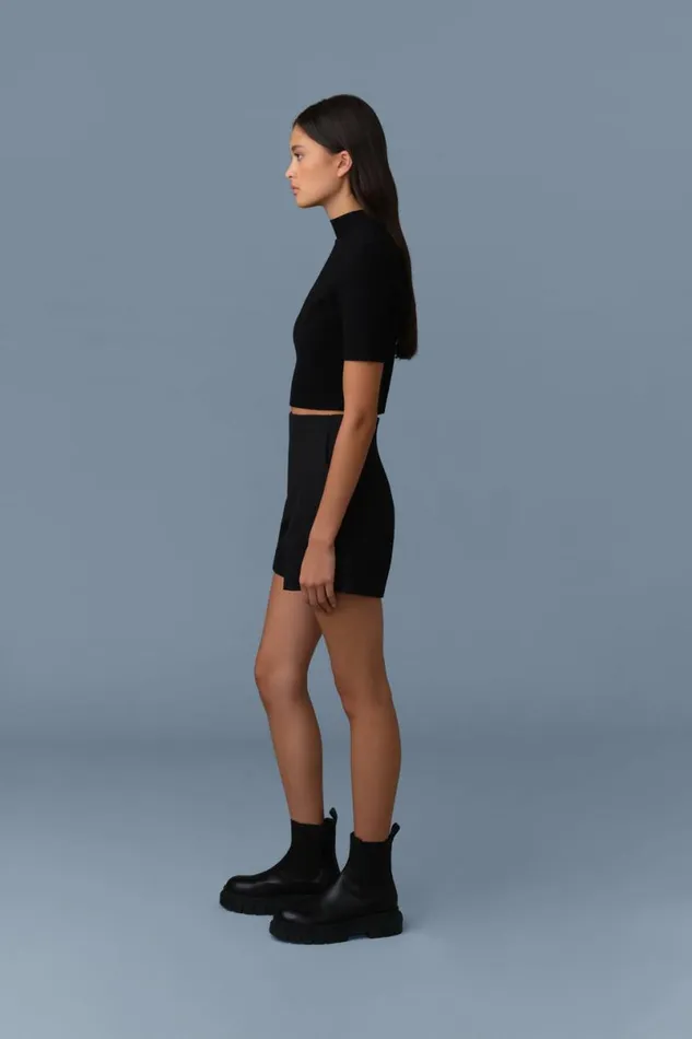 Pants and Shorts Women Mackage DAVACO Panelled Cotton Shorts