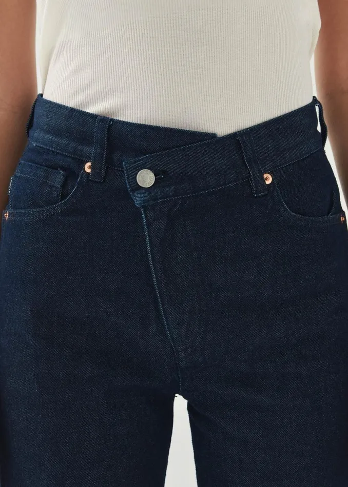 Pants Women ALOHAS Kansas Indigo Denim Trousers
