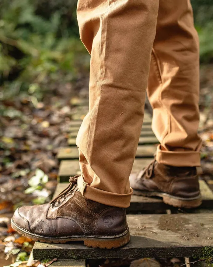 Passenger Clothing 365 Organic Cotton Trouser Coconut Men Trousers