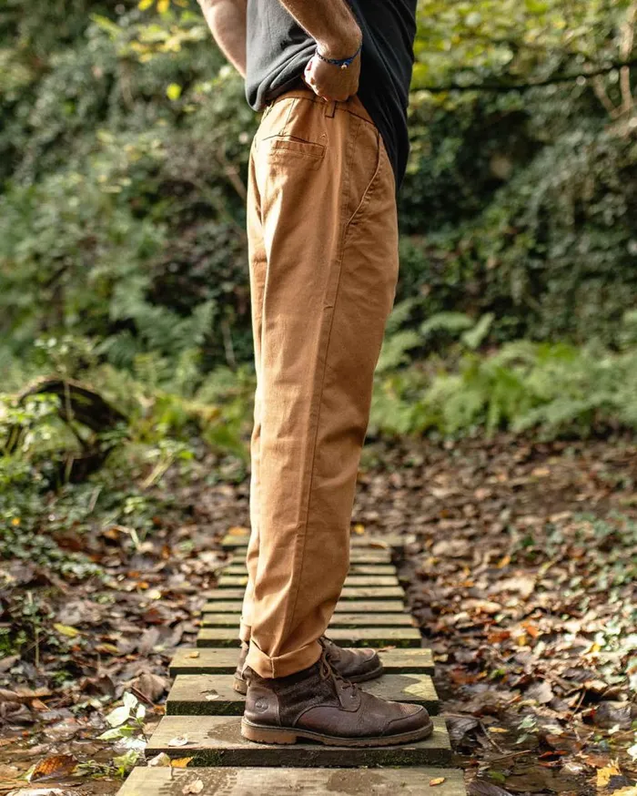 Passenger Clothing 365 Organic Cotton Trouser Coconut Men Trousers