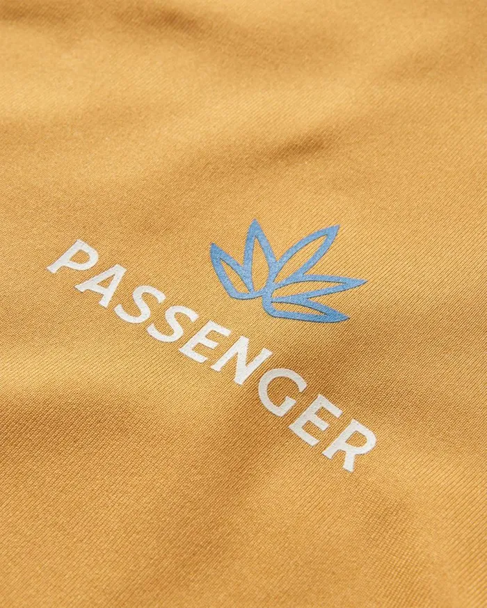 Passenger Clothing Align Active Recycled TShirt Dusty Ochre Women Activewear