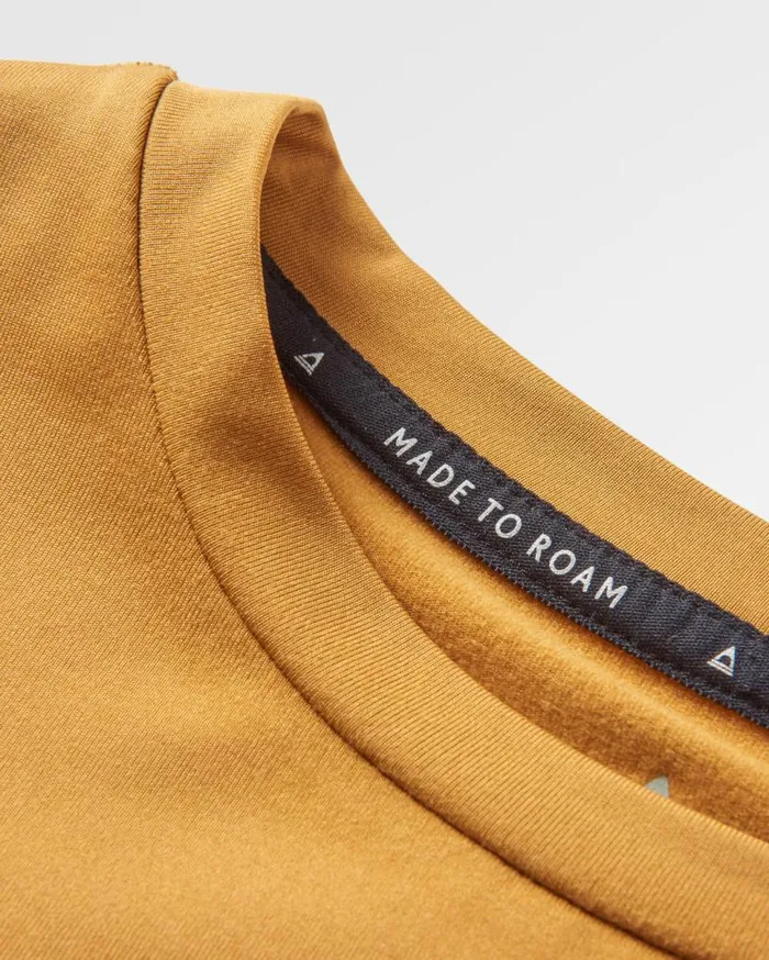 Passenger Clothing Align Active Recycled TShirt Dusty Ochre Women Activewear