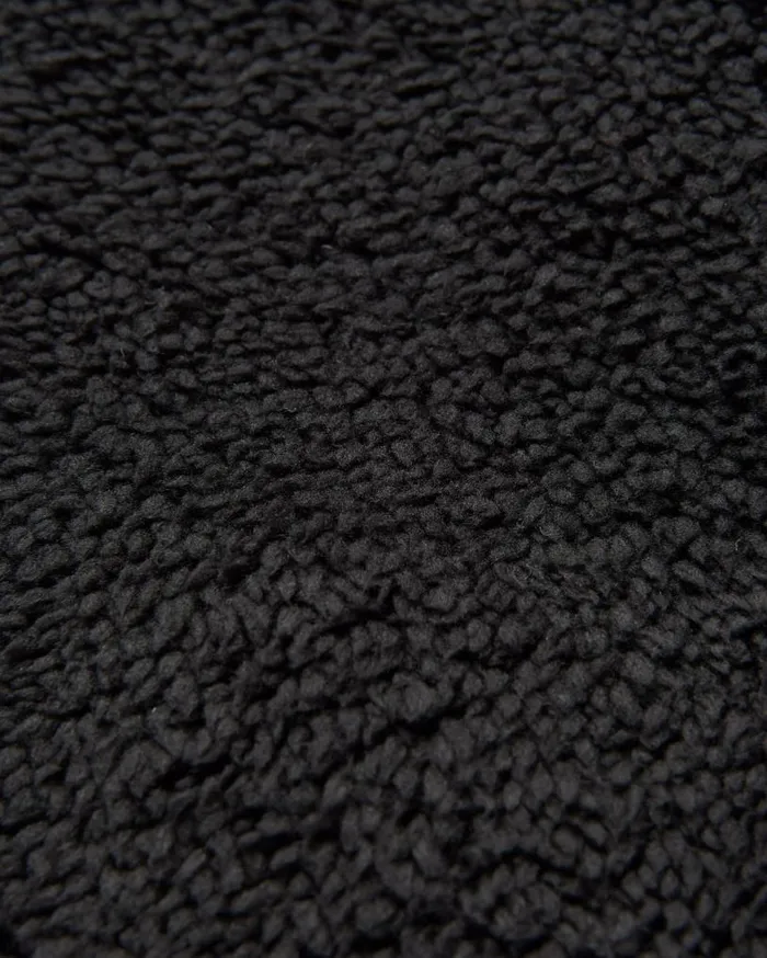 Passenger Clothing Ash Recycled Sherpa Fleece Snood Black WomenMen Scarves and Neckwear