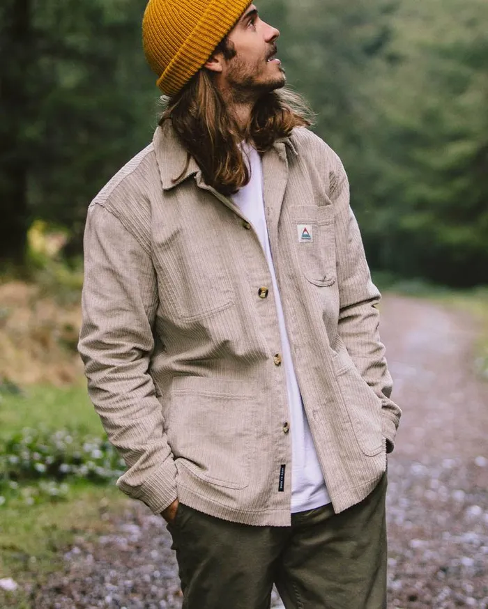 Passenger Clothing Balsa Cord Overshirt Feather Men Shirts