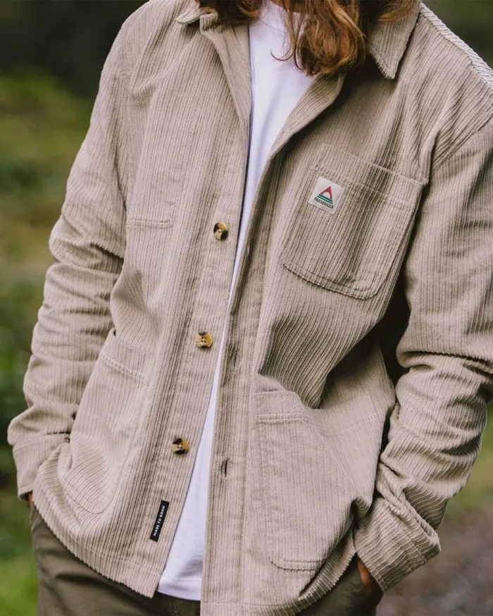 Passenger Clothing Balsa Cord Overshirt Feather Men Shirts