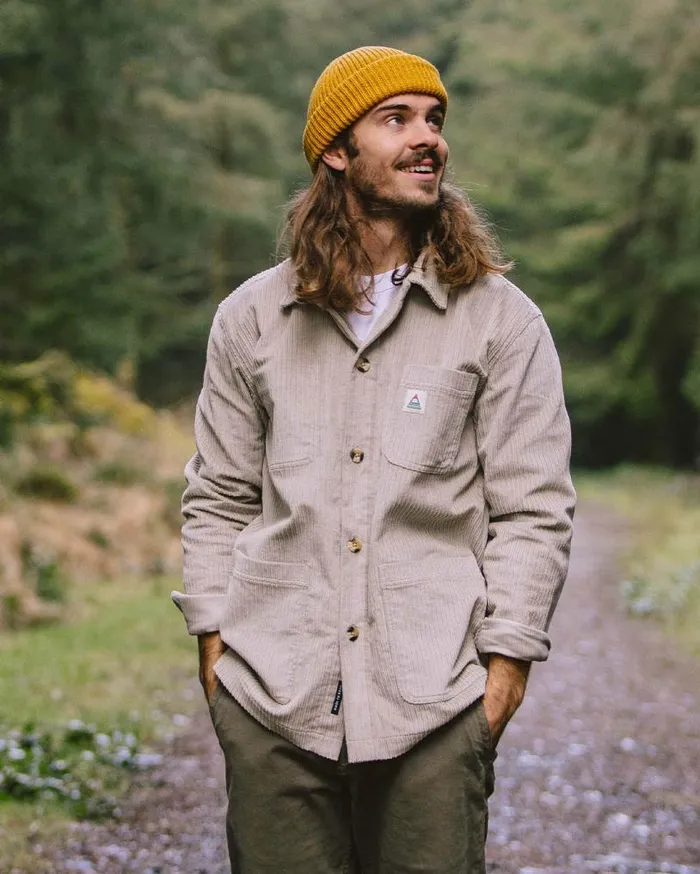 Passenger Clothing Balsa Cord Overshirt Feather Men Shirts