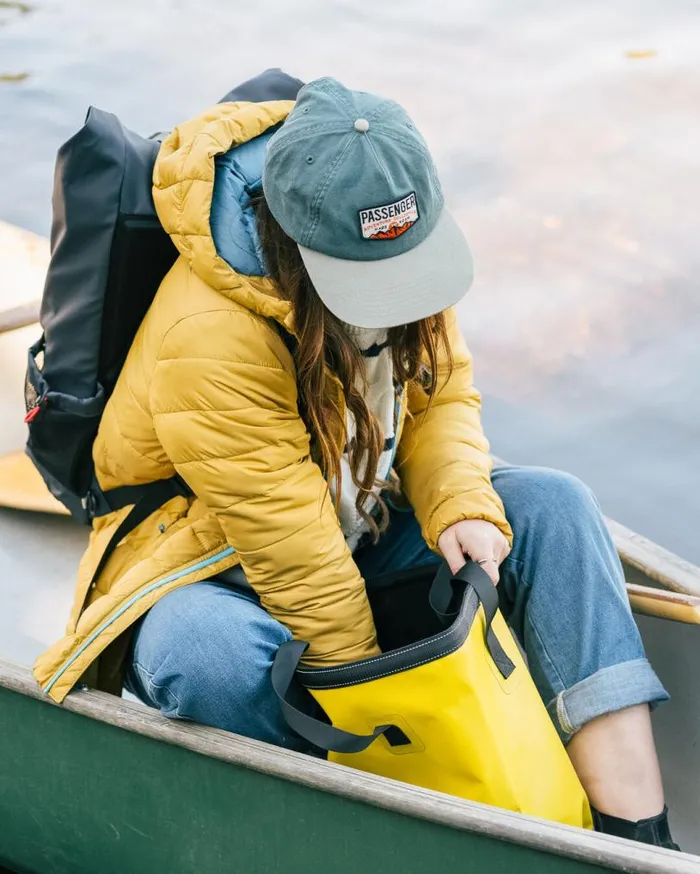 Passenger Clothing Barrel Recycled Low Profile Cap Deep Ocean WomenMen Caps and Hats