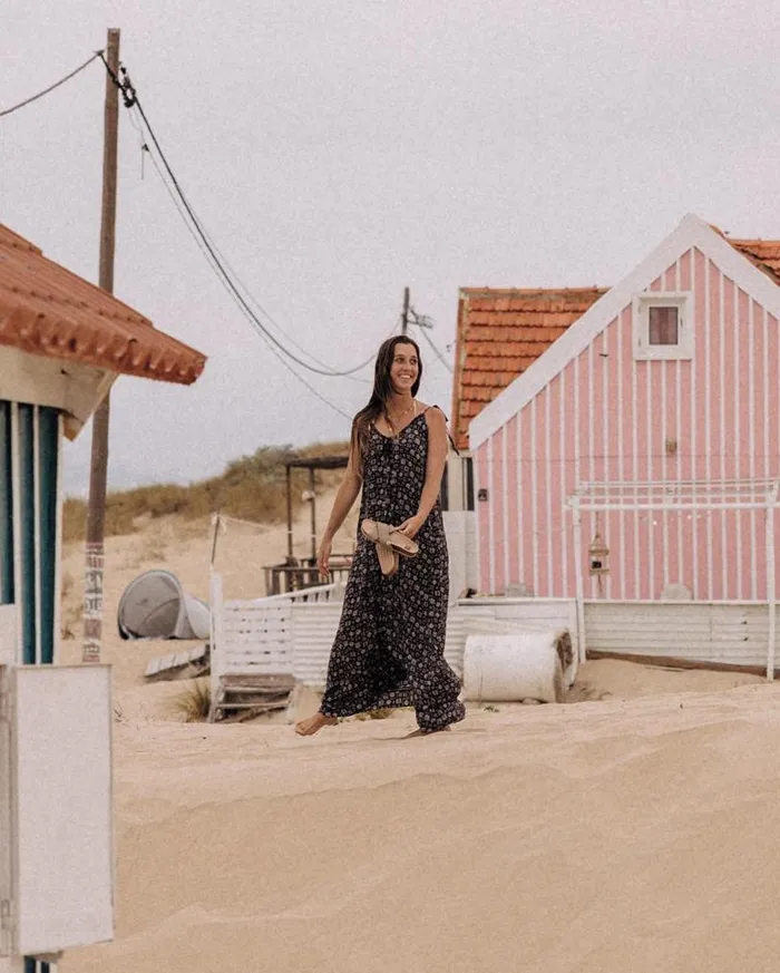 Passenger Clothing Breeze Maxi Dress Simple Tile Faded Black Women Dresses and Skirts