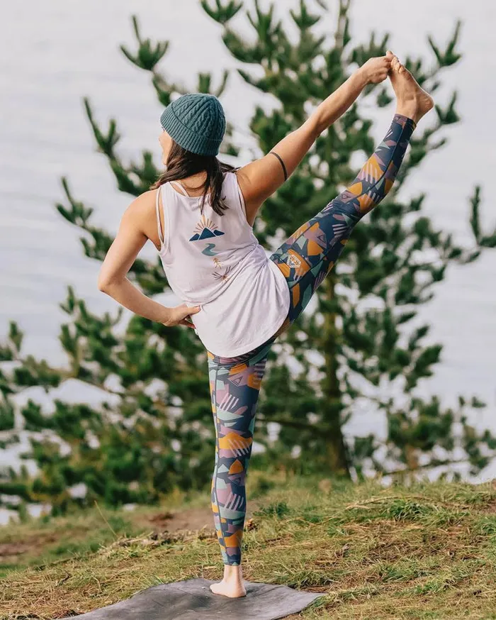 Passenger Clothing Breezy Recycled Active Vest White Women Activewear