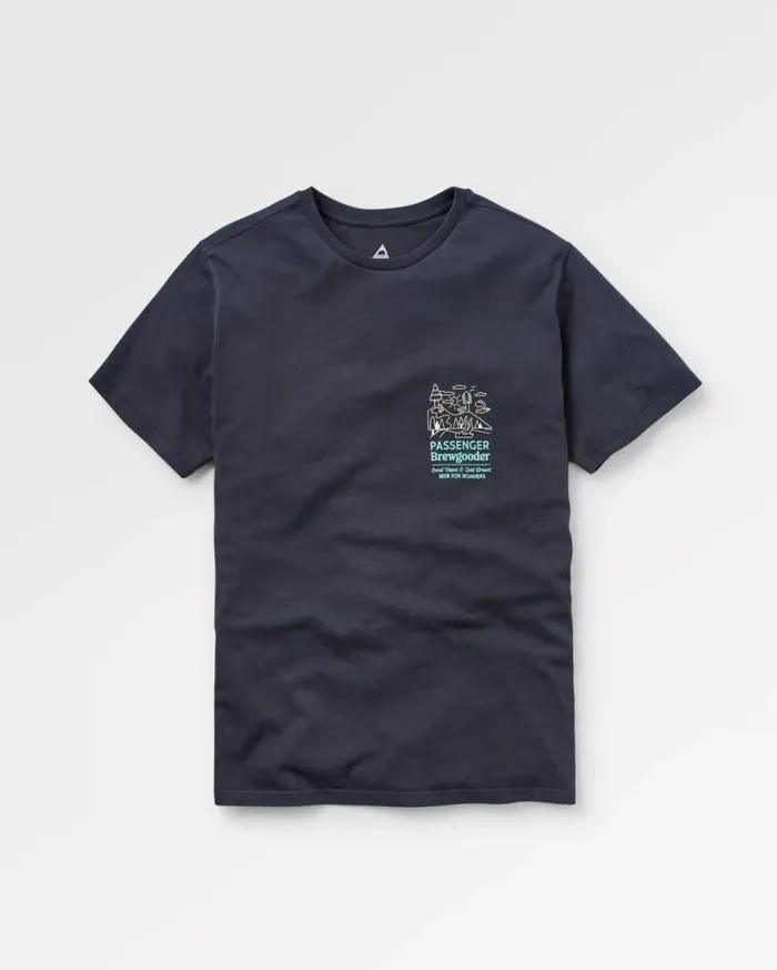 Passenger Clothing Brews and Views TShirt Passenger X Brewgooder Black Men TShirts and Vests