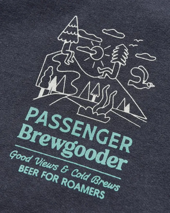Passenger Clothing Brews and Views TShirt Passenger X Brewgooder Black Men TShirts and Vests