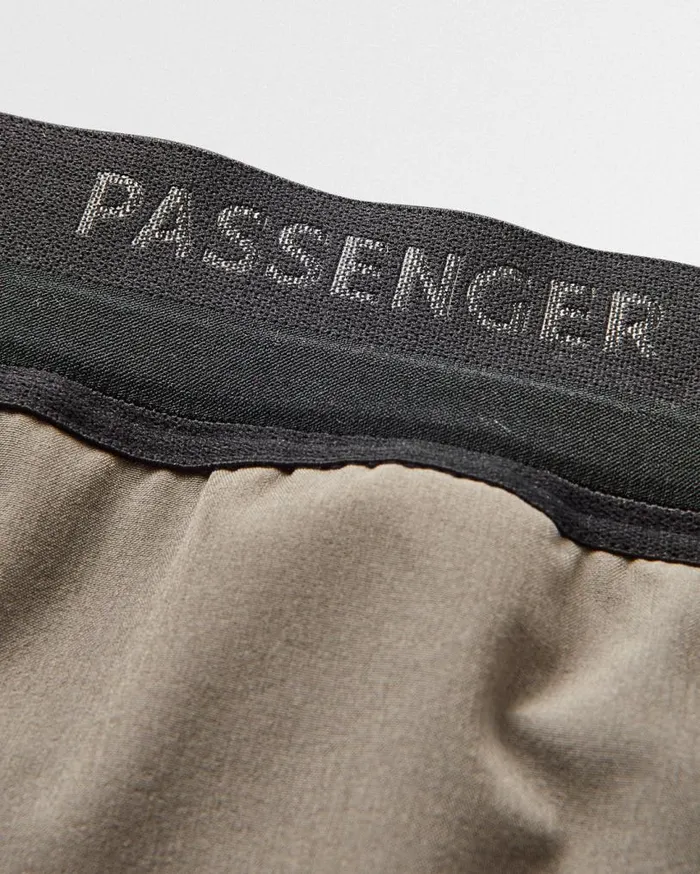Passenger Clothing Byway Active Recycled Short Dusty Olive Women Activewear