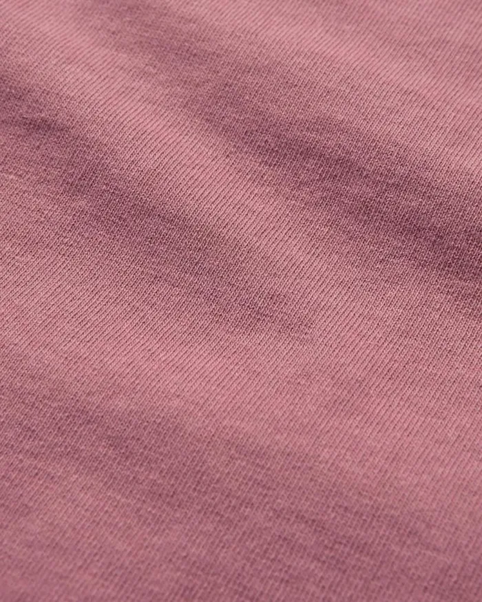 Passenger Clothing Classic Logo Recycled Cotton TShirt Crushed Berry Men TShirts and Vests