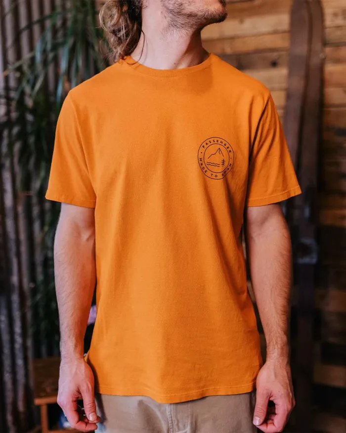 Passenger Clothing Core TShirt Sunrise Orange Men TShirts and Vests