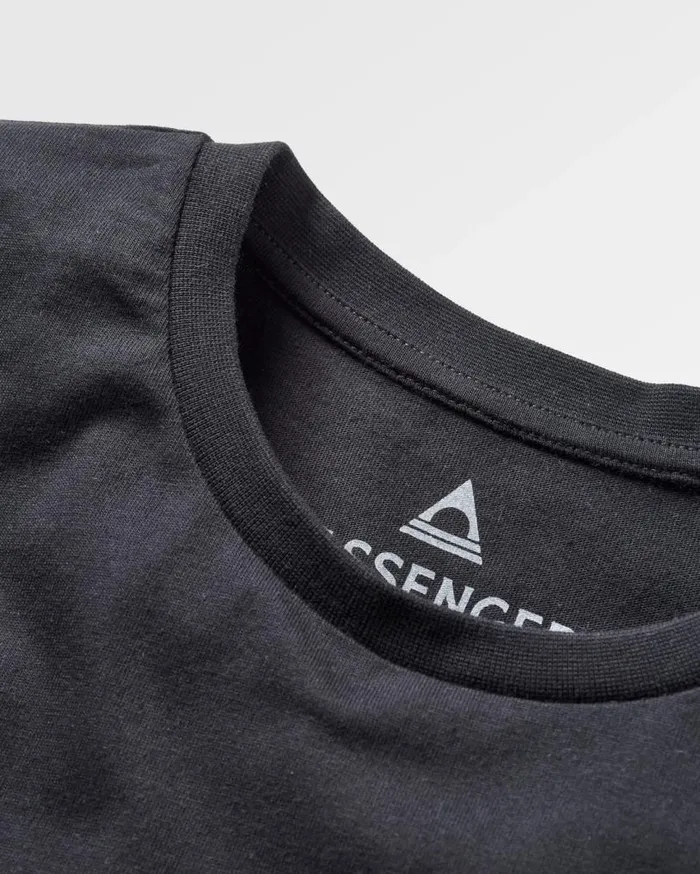 Passenger Clothing Dumont Organic Relaxed Fit TShirt Black Men TShirts and Vests