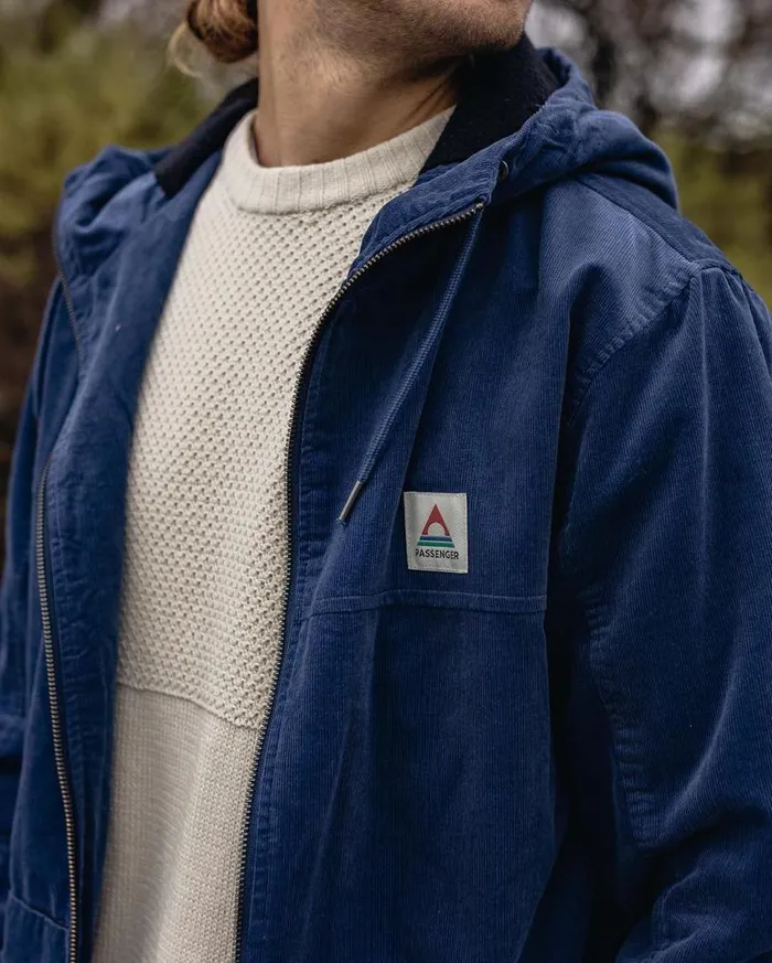Passenger Clothing Horizon Cord Jacket Dark Denim Men Jackets
