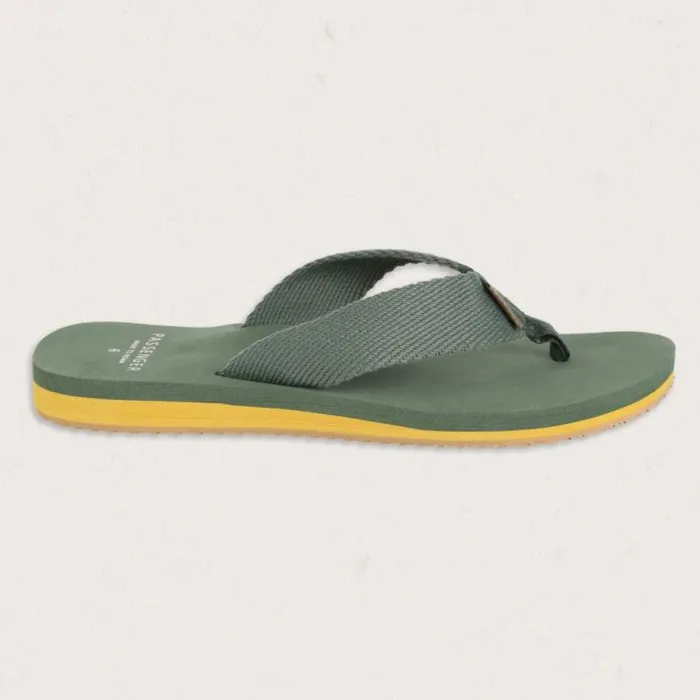 Passenger Clothing Malibu Flip Flop Laurel Green Women Flip Flops and Sandals