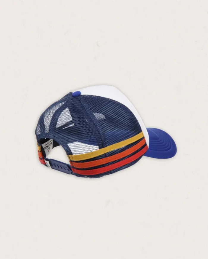 Passenger Clothing Onda Snapback Trucker Cap True Blue WomenMen Caps and Hats