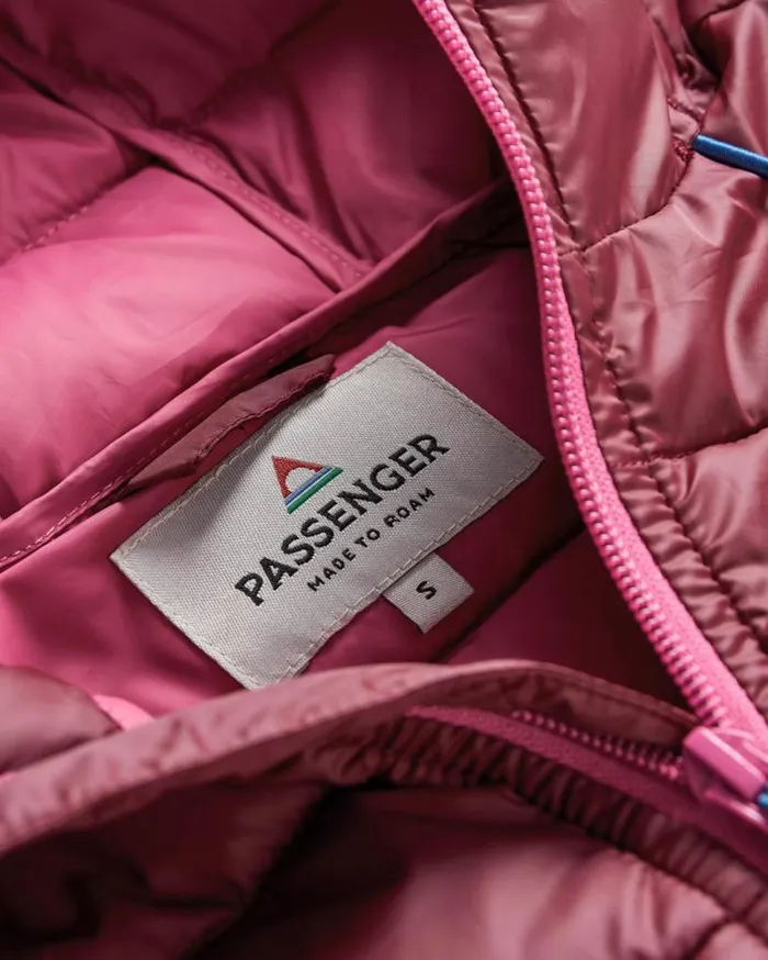 Passenger Clothing Pow Recycled 20 Insulated Jacket Wine Women Jackets