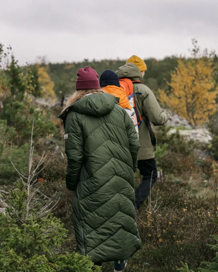 Passenger Clothing Tasman Recycled 20 Long Insulated Jacket Fir Tree Women Jackets