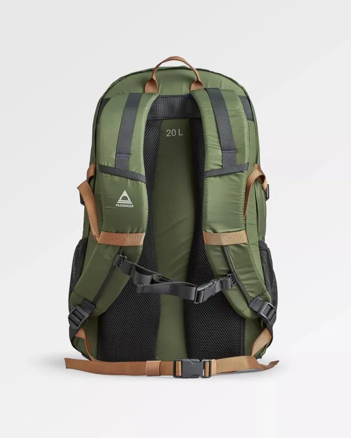 Passenger Clothing Track Recycled 20L Backpack Fir Tree WomenMen Backpacks and Bags